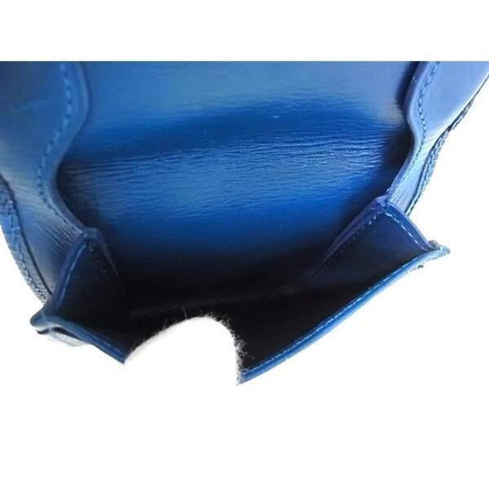 Louis Vuitton Epi Cuvette Spool Wallet Toledo Blue View 4